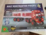 Mały konstruktor premium truck ciężarówka z naczepą 10 w 1