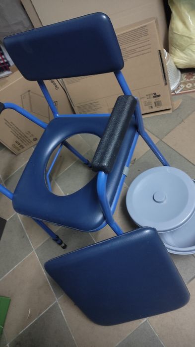 Krzesło toaletowe dla niepełnosprawnych