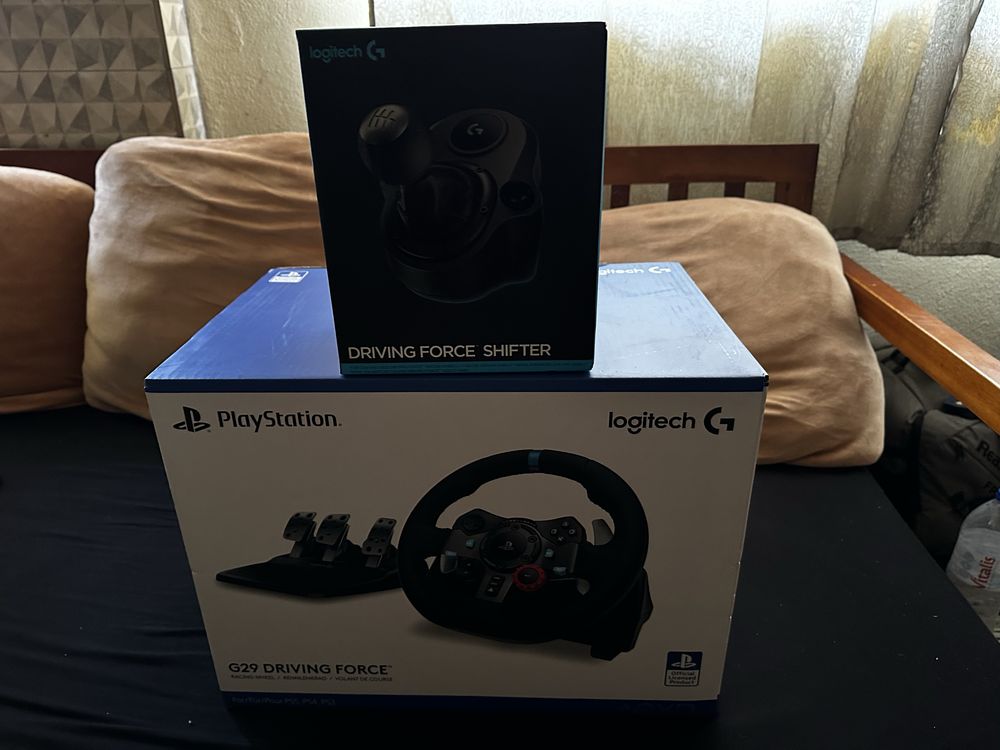 Voltate G29 Ligitech e manete logitech