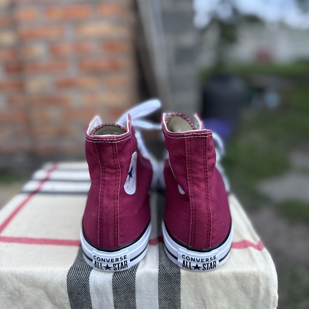 Кеды Converse Chuck Taylor All Star High Red, 41 размер, Оригинал,Кеди