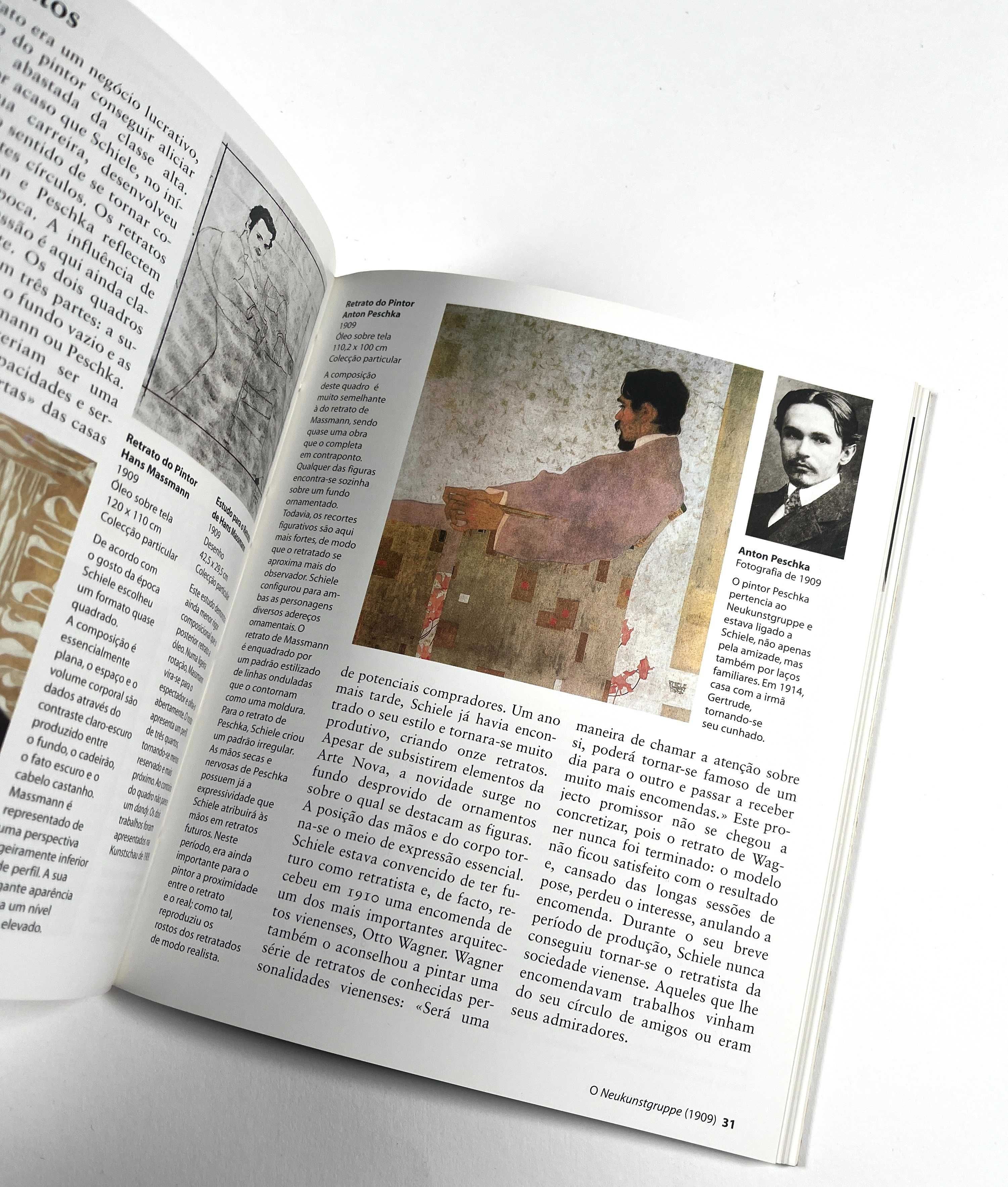 Egon Schiele Vida e Obra Miniguia de arte Könemann 2001 Livro