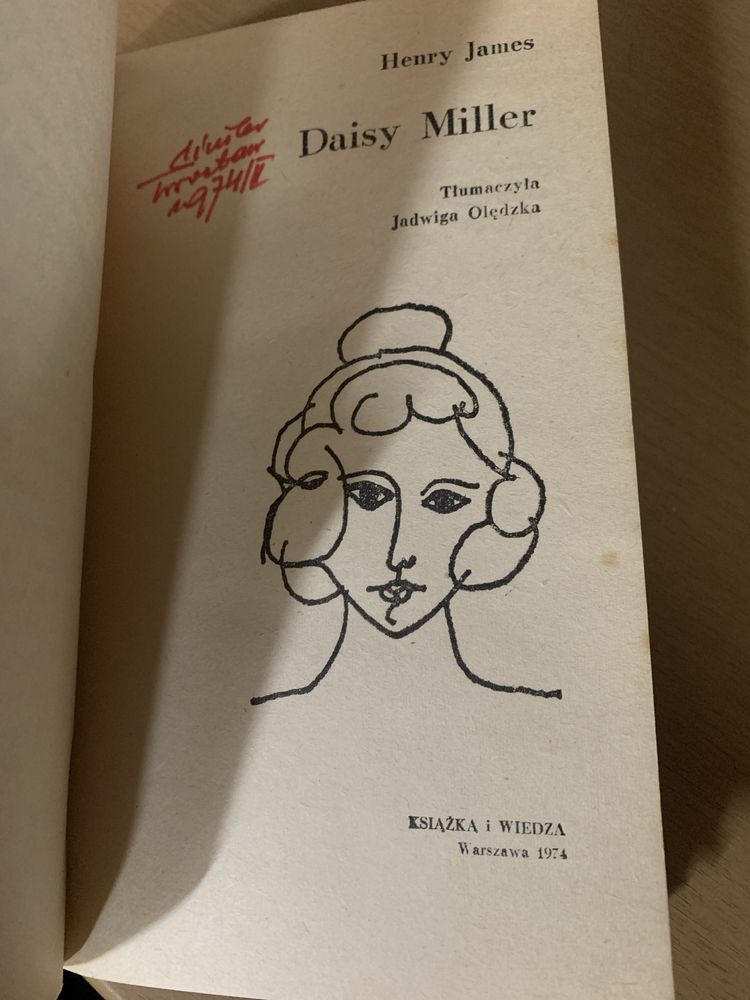 „Daisy Miller” Henry James