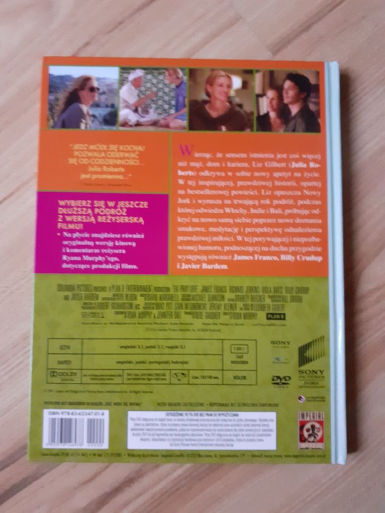 DVD Jedz, módl się , kochaj