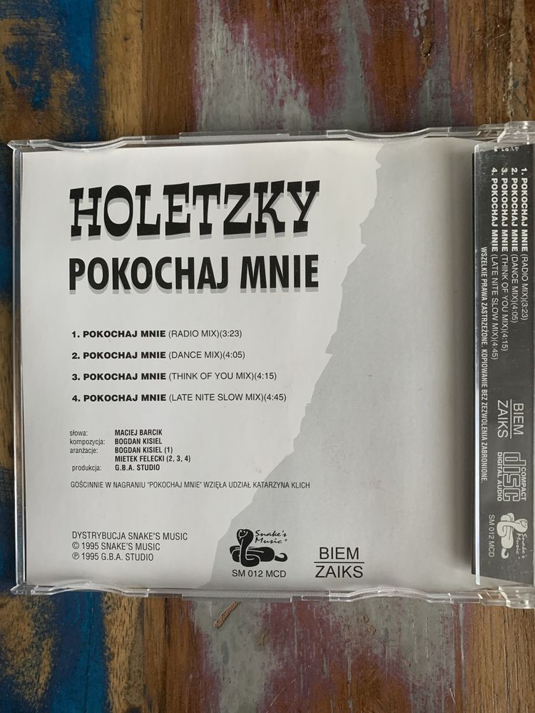 Płyta CD Holetzky Pokochaj mnie