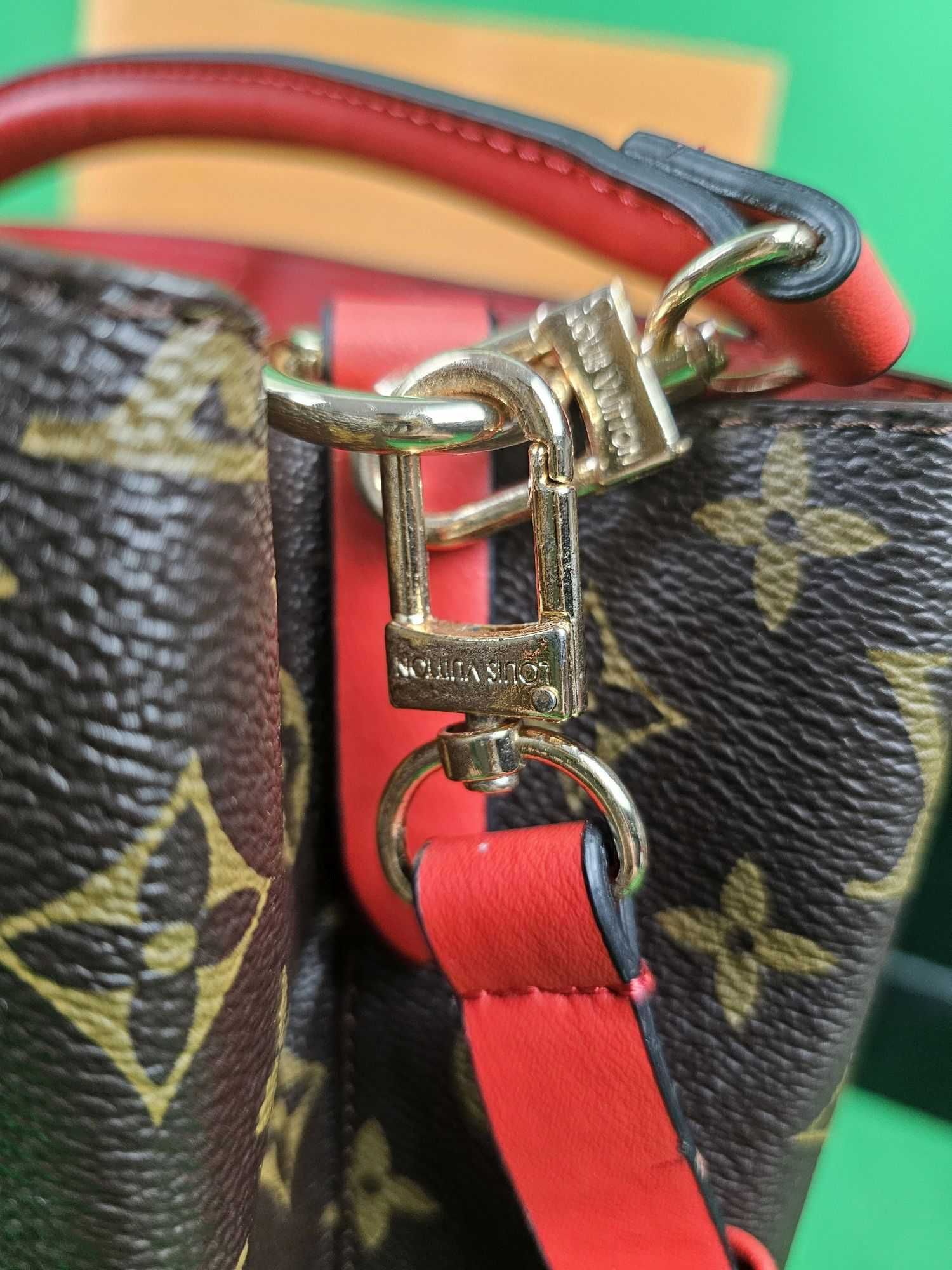 Torba damska worek brązowy louis vuitton torebka nowa
