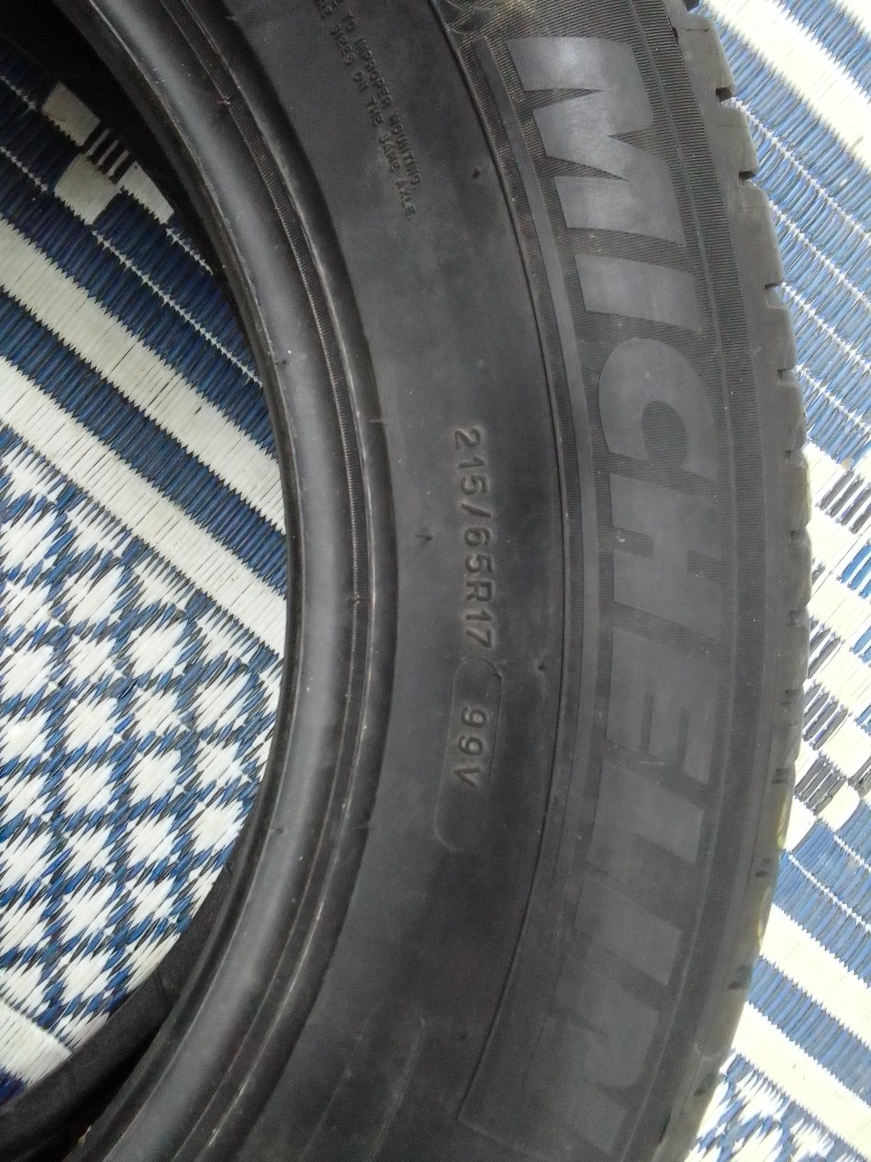 Opona letnia 215/65r17 MICHELIN 2019r 6.5mm