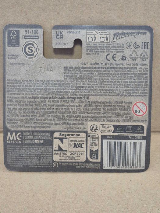 Matchbox Indiana Jones Tuk Tuk