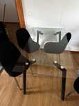 Mesa de Vidro c/ 4 cadeiras