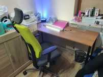 Zestaw biurko loft + krzesło Profim