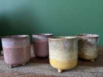 Zestaw 6 szt osłonek ceramicznych / osłonka ceramiczna / doniczka