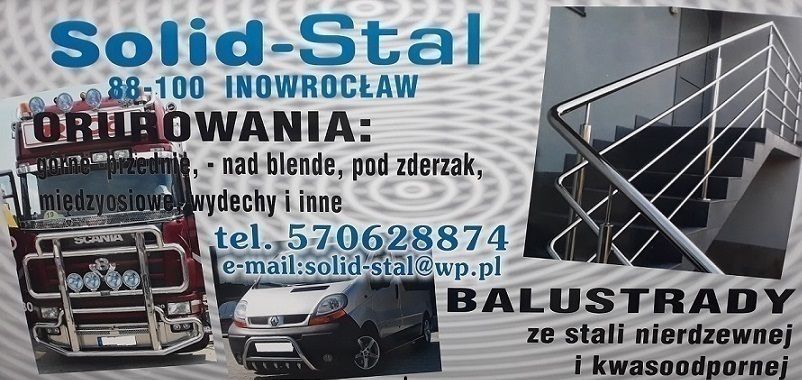 Orurowanie PRZEDNIE / NAD ZDERZAK Renault Magnum SOLID - STAL