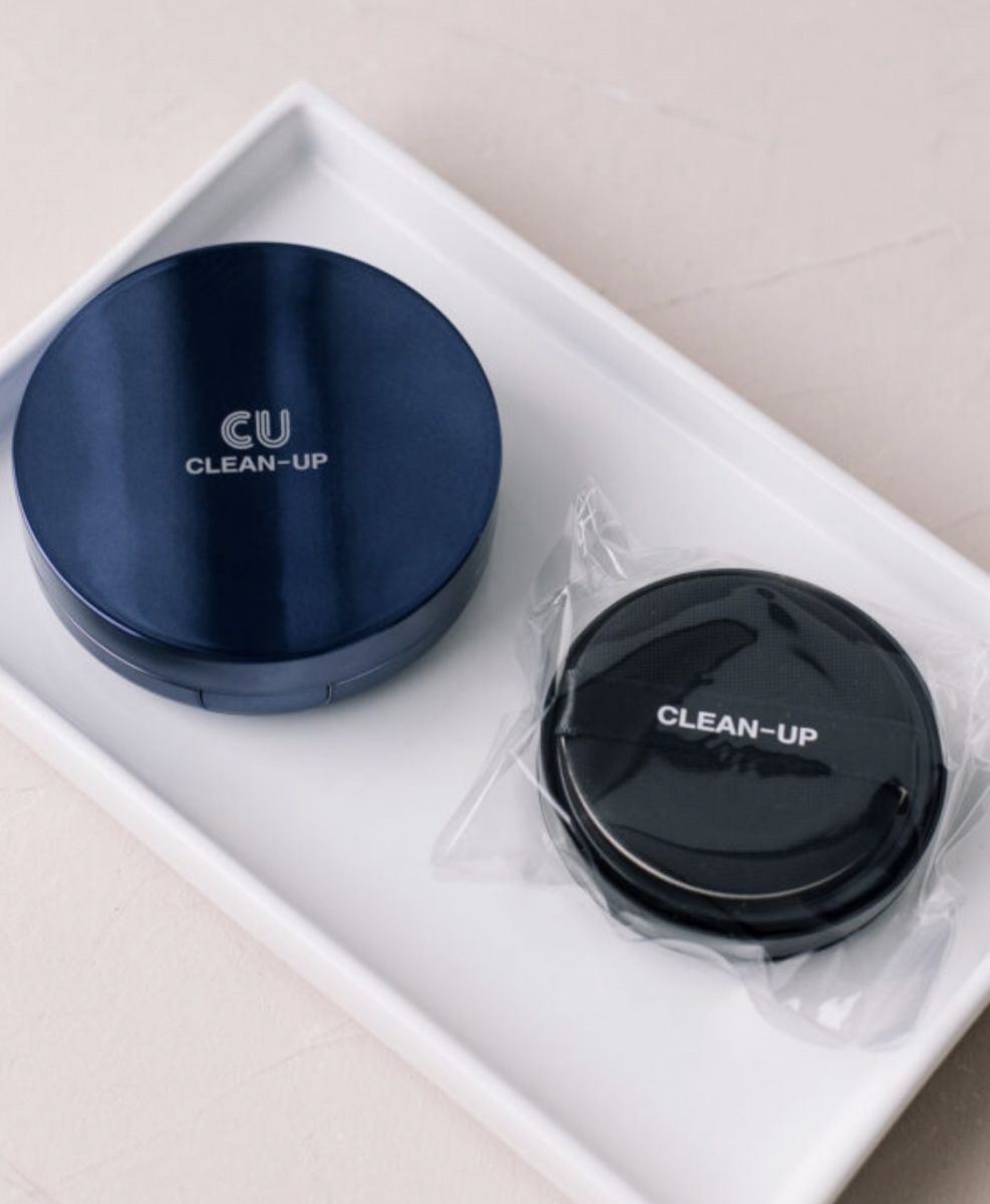CUSKIN Clean-Up Skin Fit Cushion Змінний блок+Дзеркало, #19 та #21 тон
