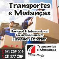 Transportes e Mudanças - Elevador Exterior