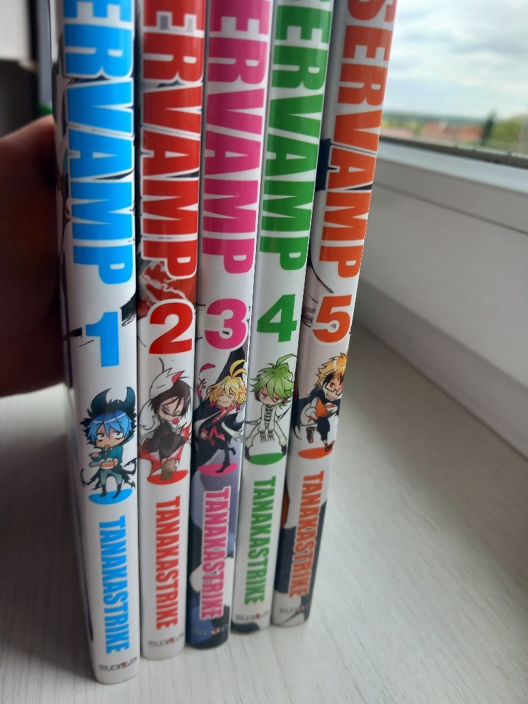 Manga Servamp, tomy 1-5