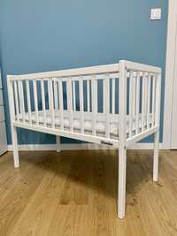 Mini-łóżeczko Bedside Crib 90×40 +MATERAC/ Woodies [rzadko używane]