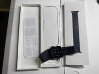 Apple Watch Series 10 46 mm, koperta z tytanu w kolorze szarym- czarna