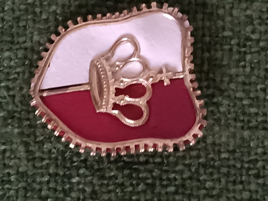 Stara odznaka medal spinka pamiątka