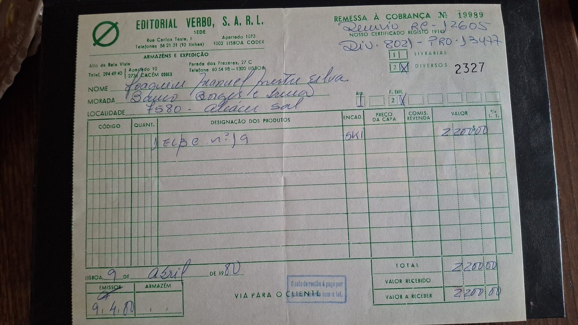 1° Edição Enciclopédia Verbo