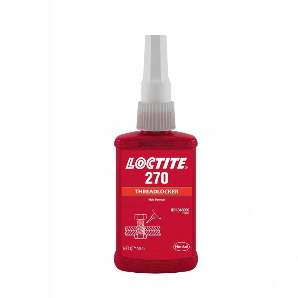 Loctite 270 50 ml klej do połączeń gwintowych środek do śrub FAKTURA