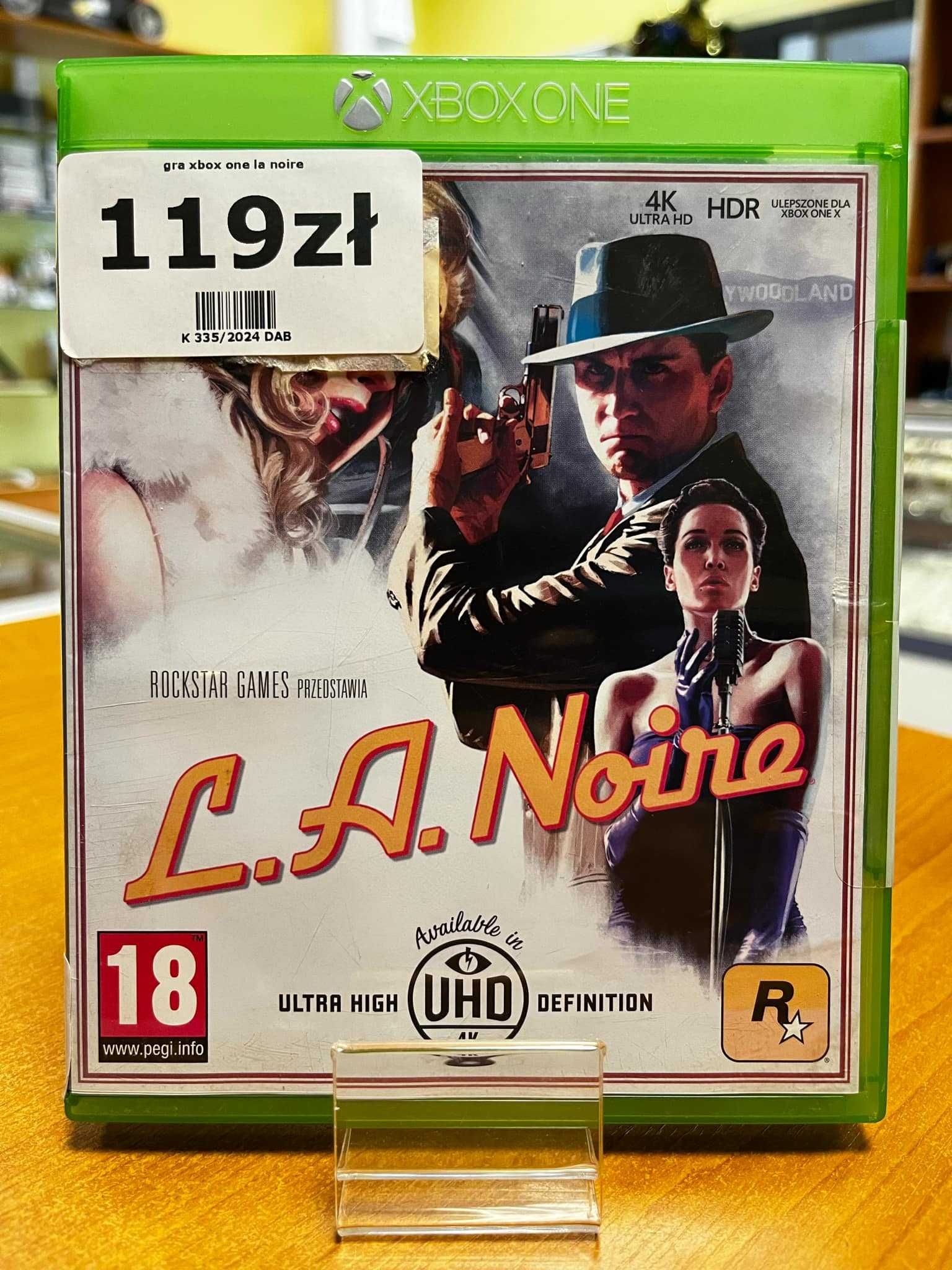 L.A. Noire Microsoft Xbox One