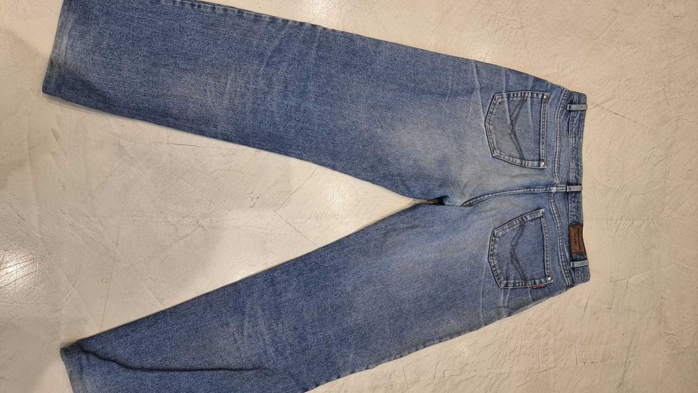 Spodnie męskie granatowe jeansowe Pierre Cardin