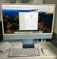 Apple iMac 24 Retina 4.5K Display 2021 Blue