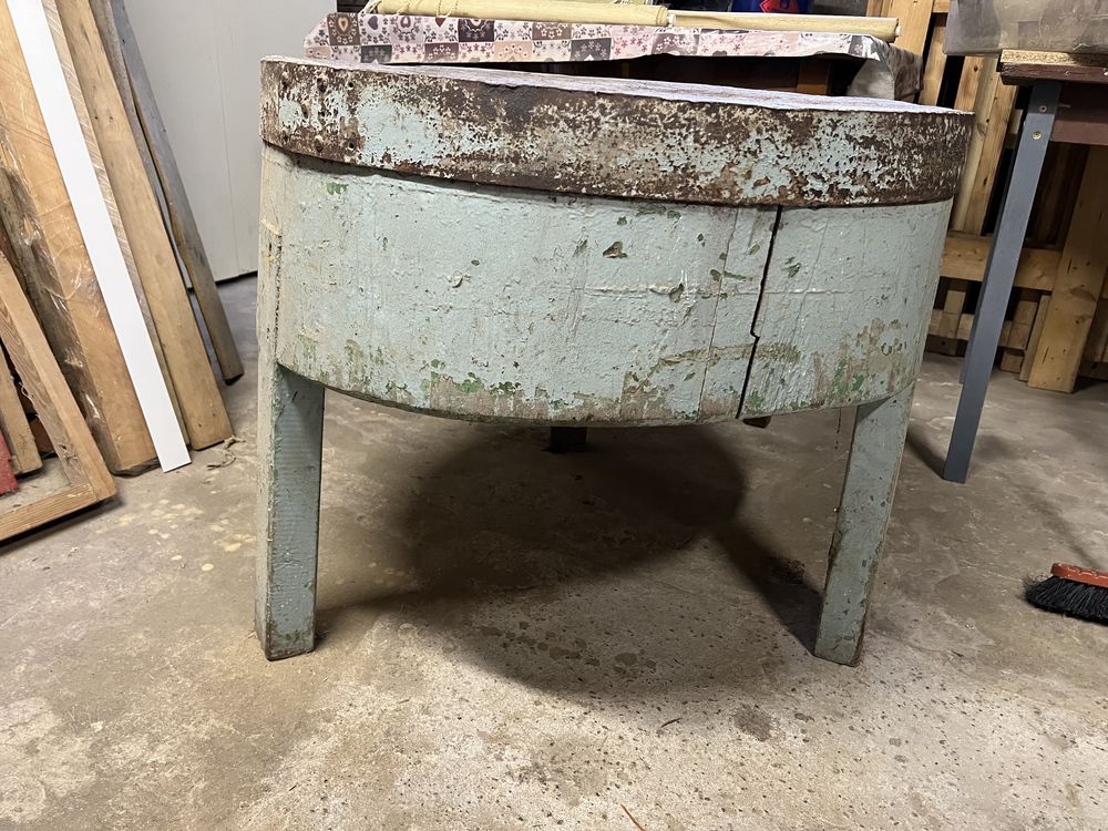 Stół  rzeźnicki Loft Drewno ława industrial retro boho PRL