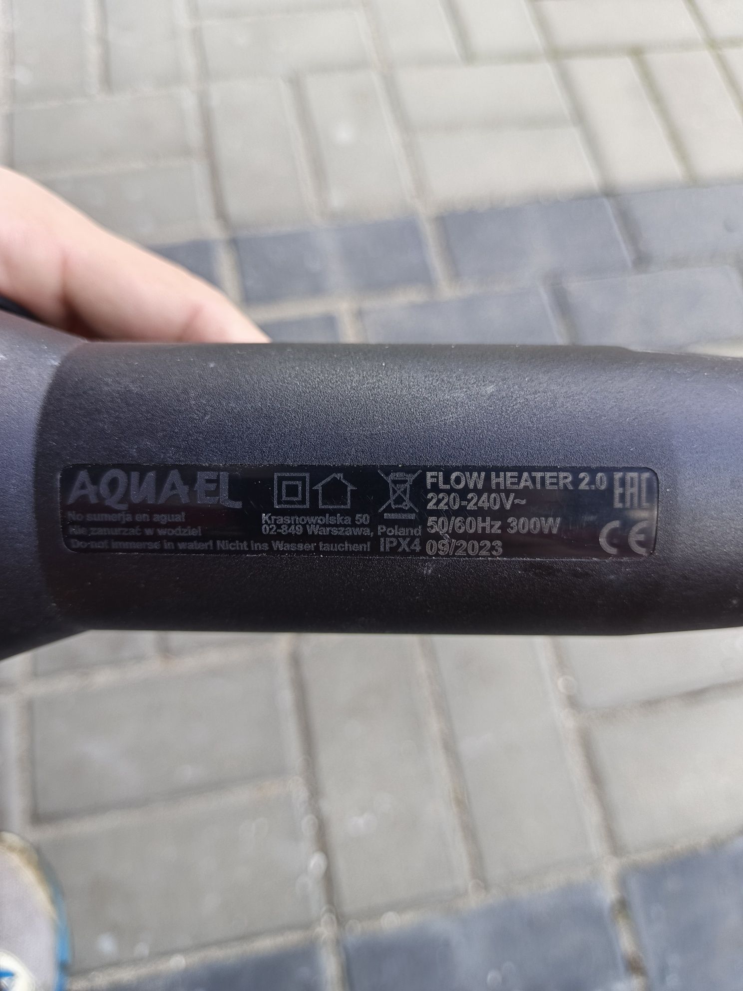 Grzałka przepływowa Aquael  300w