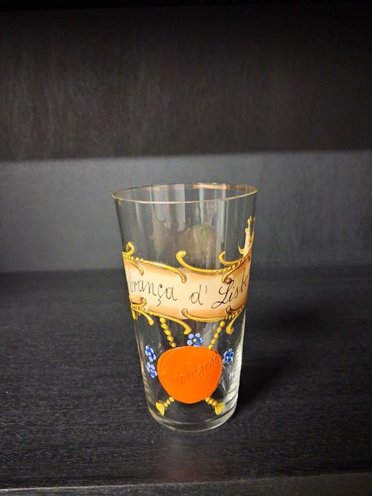 Colecção Copos - Copo Vintage "Lembrança de Lisboa"