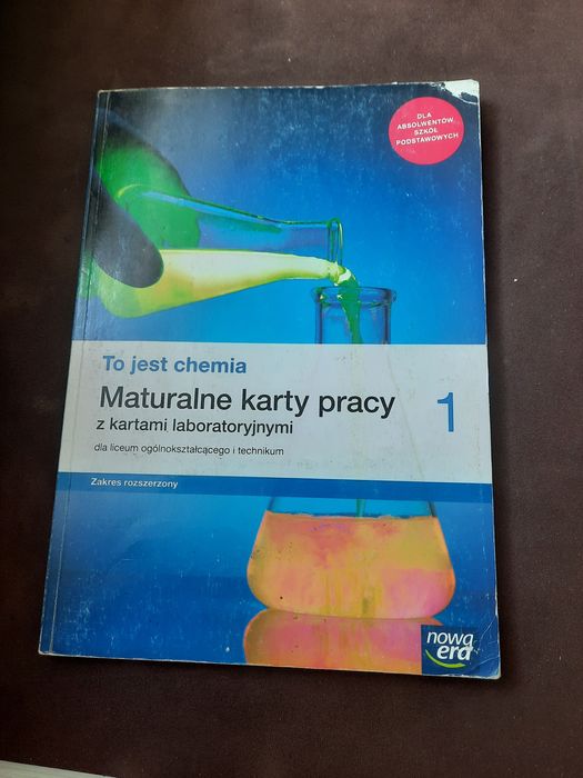 To jest chemia maturalne karty pracy 1