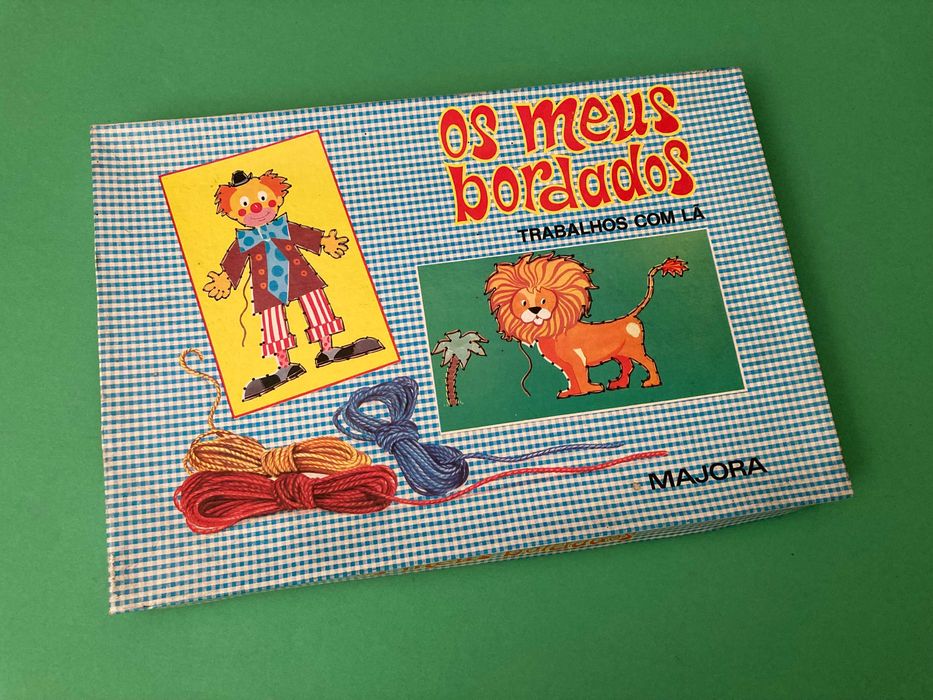 Jogo Os Meus Bordados da Majora Novo Antigo