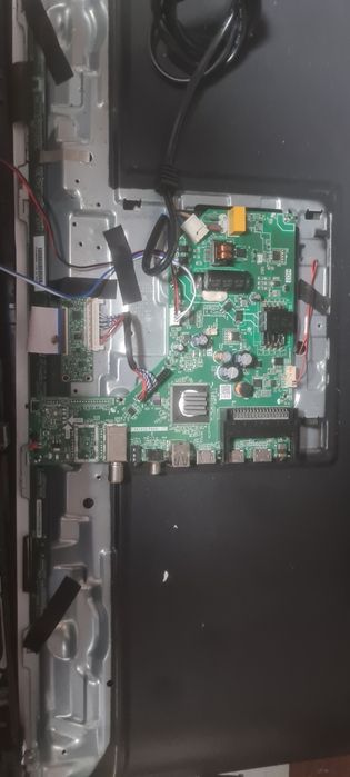 Tv led silver ecran danificado