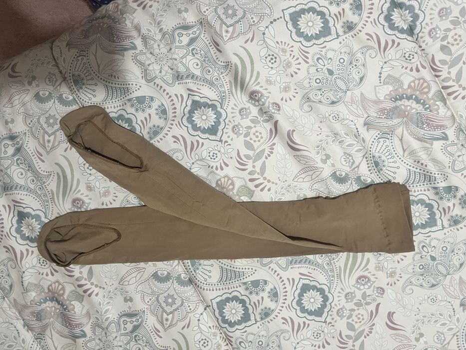 2 pares de collants de patinagem artistica