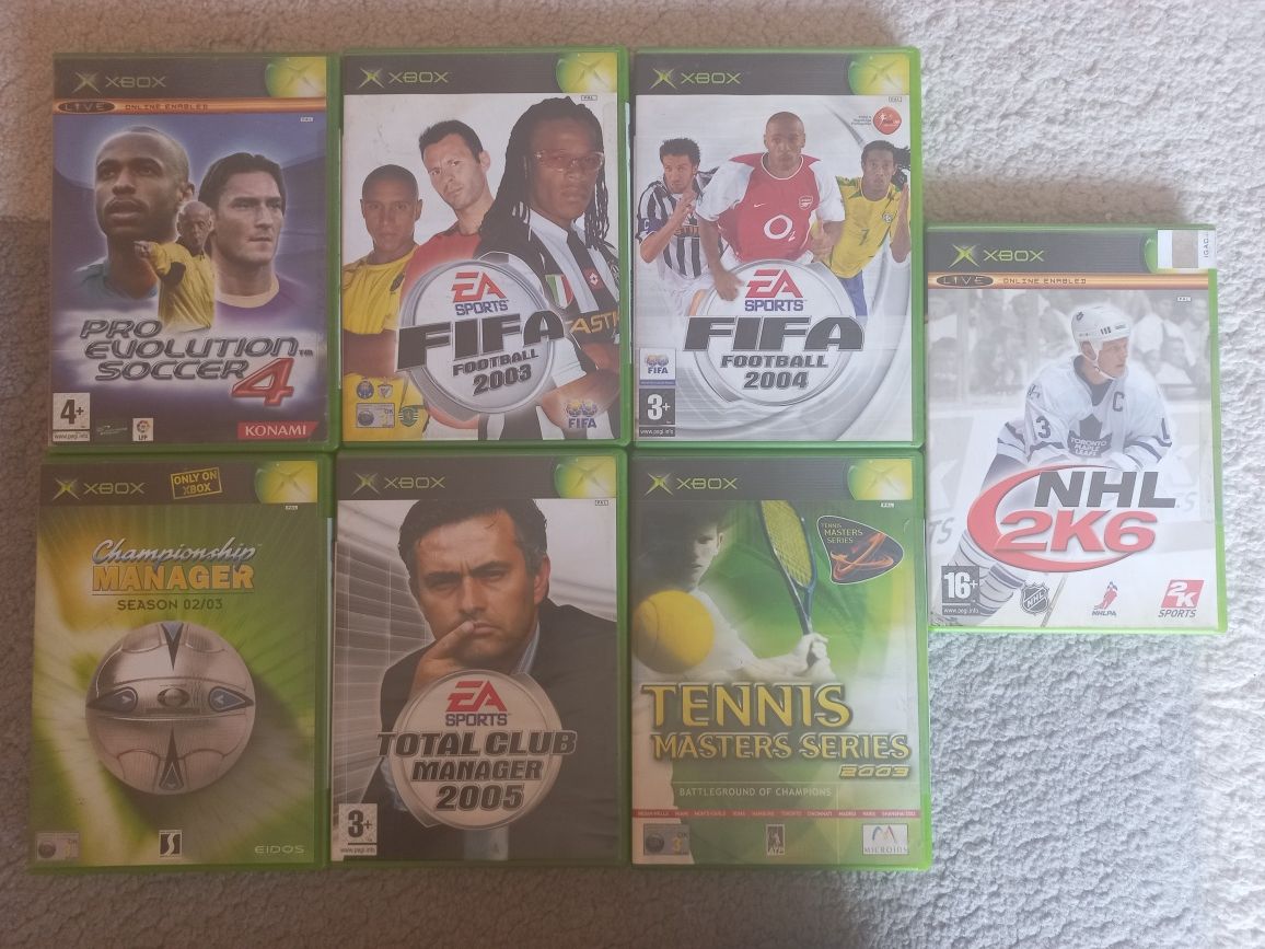 Conjunto de 7 jogos Xbox1 completos