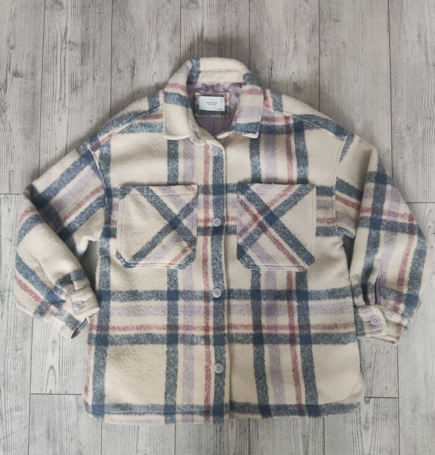 Kurtka koszulowa Reserved oversize r. 164 lub M