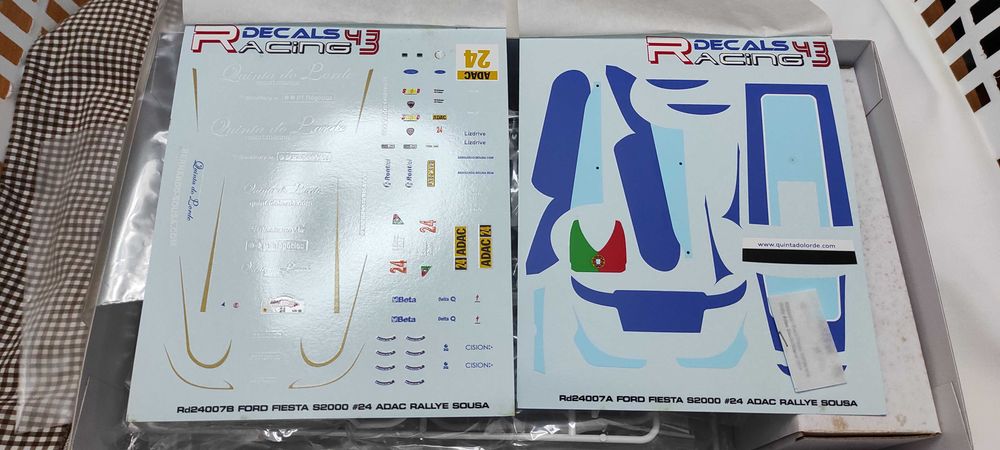 1/24 Ford Fiesta Belkits S2000 Bernardo Sousa - Rali Alemanha 2011