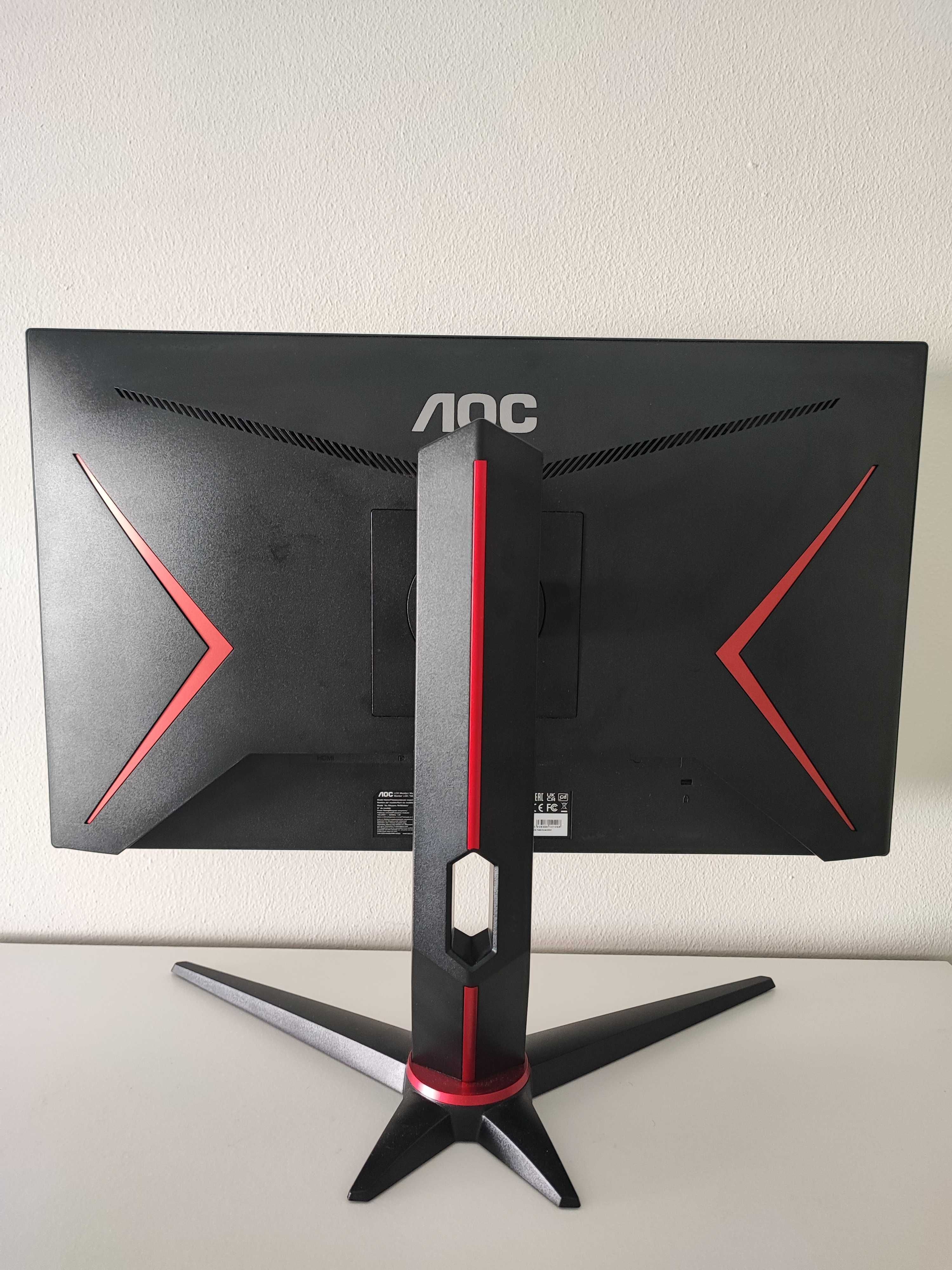 Monitor QHD AOC Q24G2A/BK 23.8 (1440p) (GARANTIA)