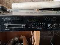 Radio, wzmacniacz, odtwarzacz kasetowy