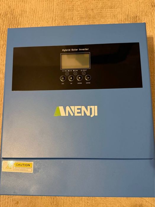 ANENJI 4.2kW 24V із Wi-Fi – В наявності! Гібридний інвертор