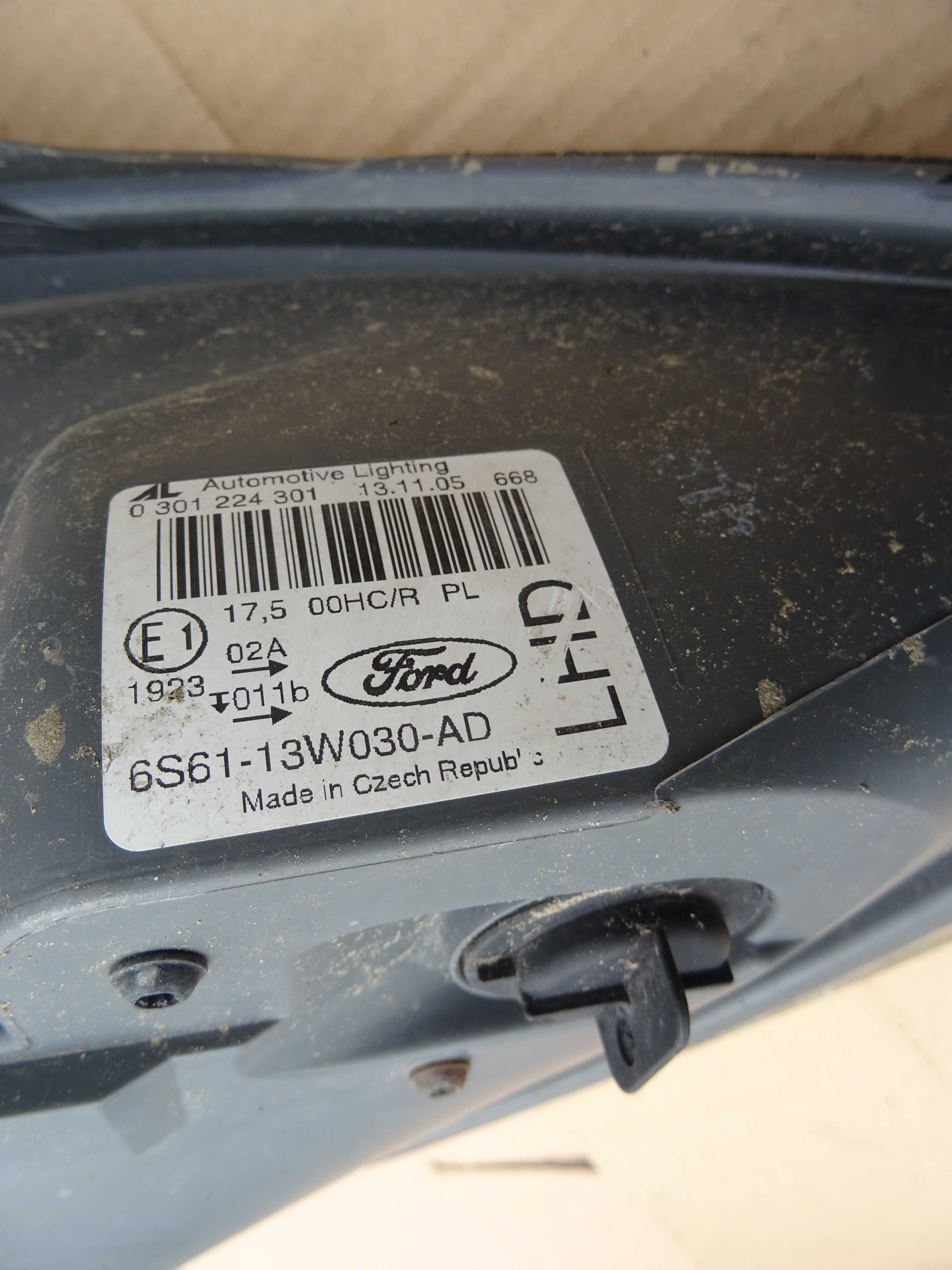 Lampa Lewa Przód Ford Fiesta Mk6 Lift