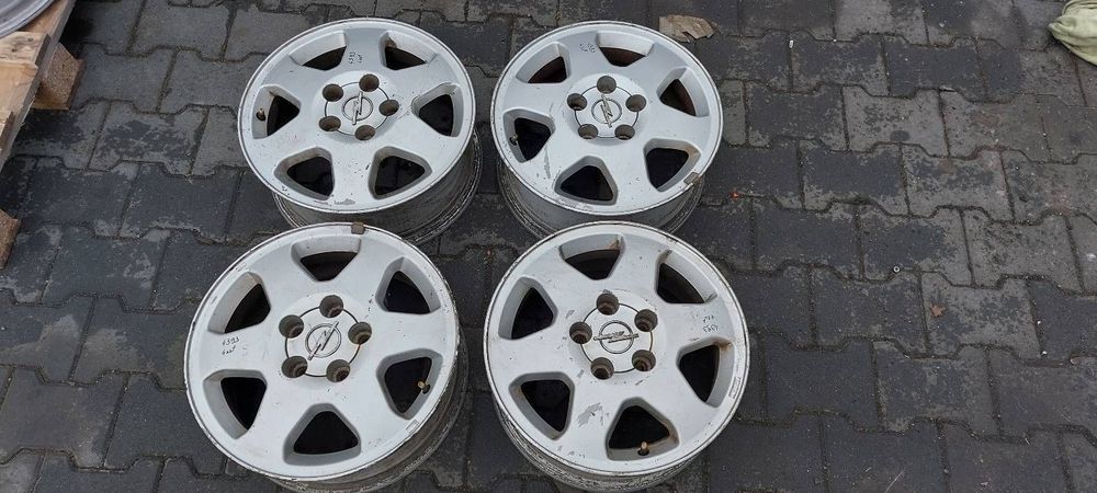 FELGA ALUMINIOWA 4 SZT OPEL ZAFIRA A 5X110 6JX15 ET43