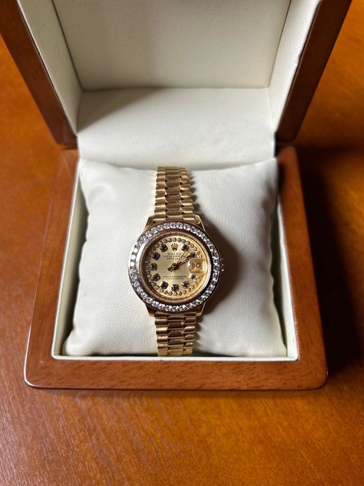 Zegarek Rolex Oyster Perpetual Datejust brylanty + szafiry