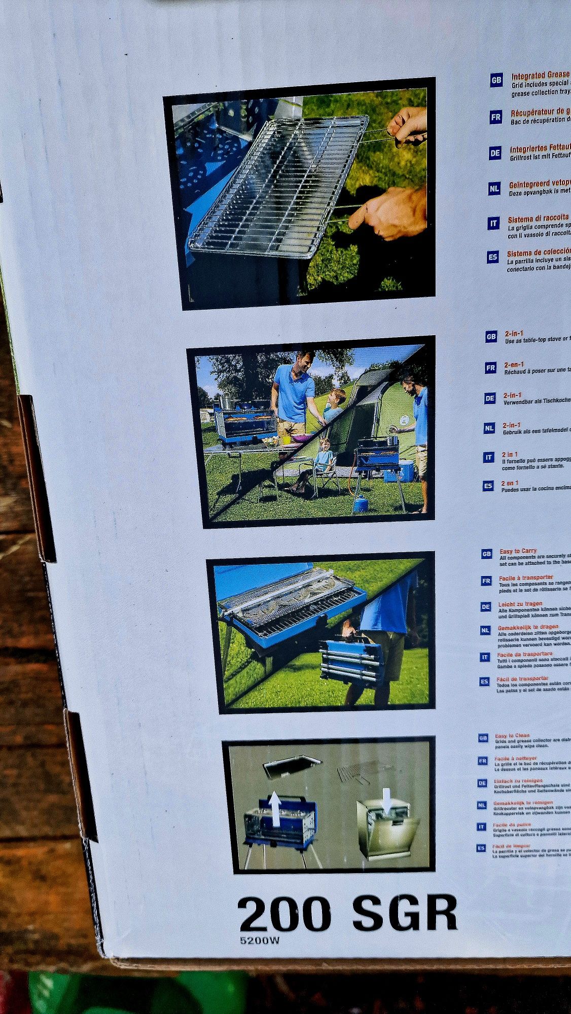 JEDYNY NOWY Grill Gazowy Walizkowy Kuchenka Turystyczna Campingaz