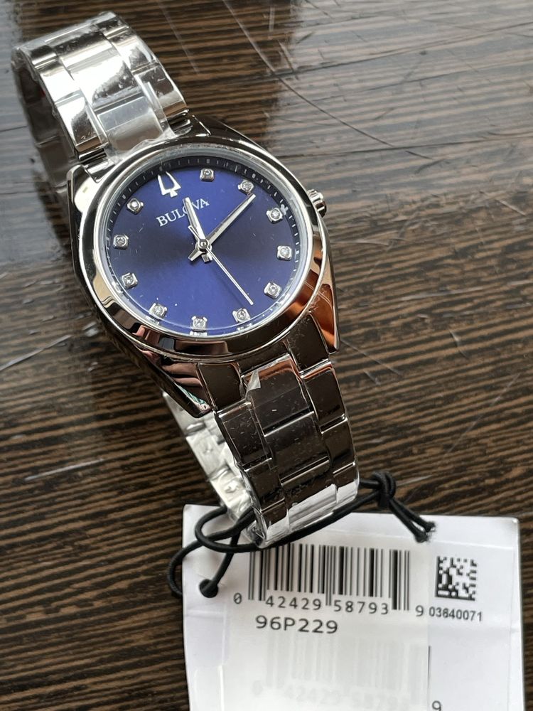 Bulova diamond часы с 11 бриллиантами годинник з діамантами diamonds