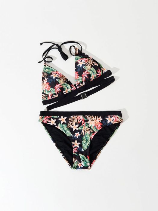 Купальник в тропічний принт