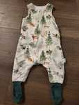 Śpiworek dziecięcy 98-104 Babybaj 2.5 tog całoroczny z nogawkami, las