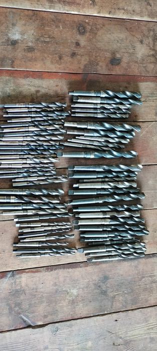 Wiertła stożkowe różne rozmiary