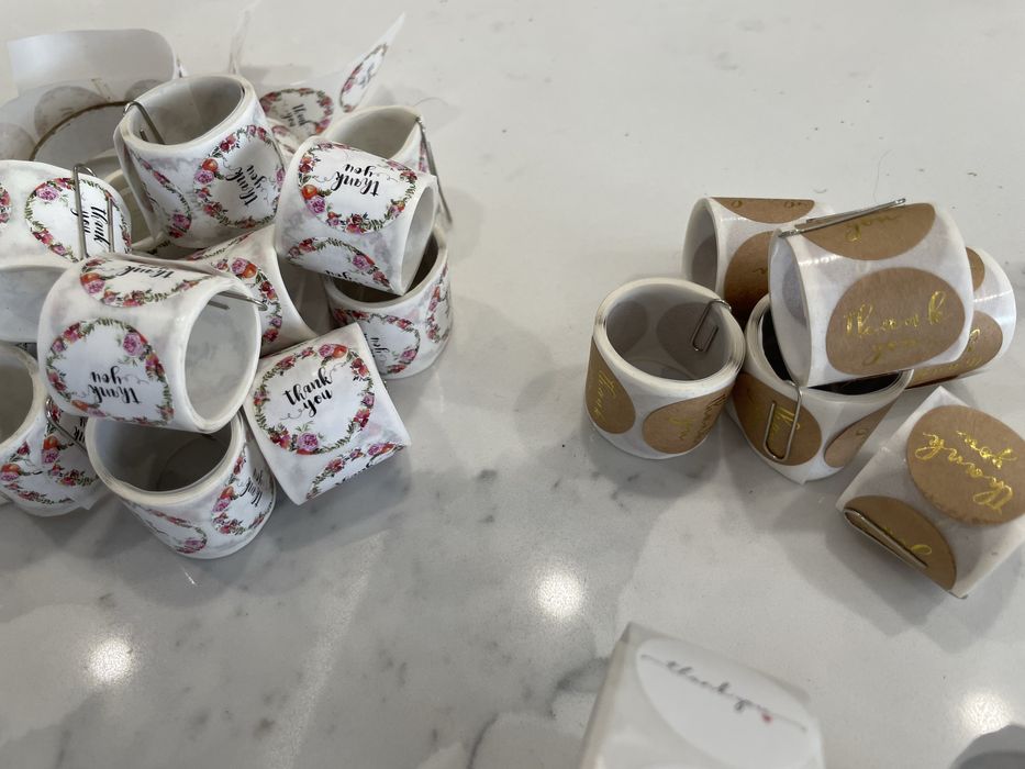 Autocolantes/ para Revenda (6350) Para ofertas, embrulhos e afins