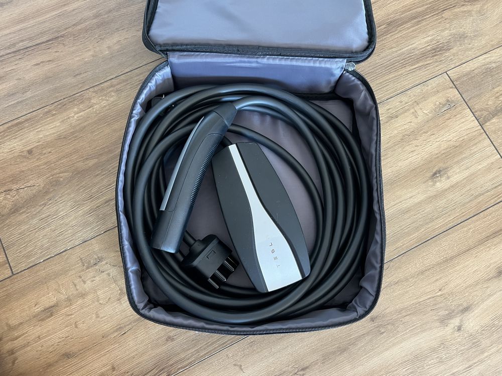 Ładowarka kabel Tesla S 3 X Y GEN2 NACS USA + ETUI + NEMA