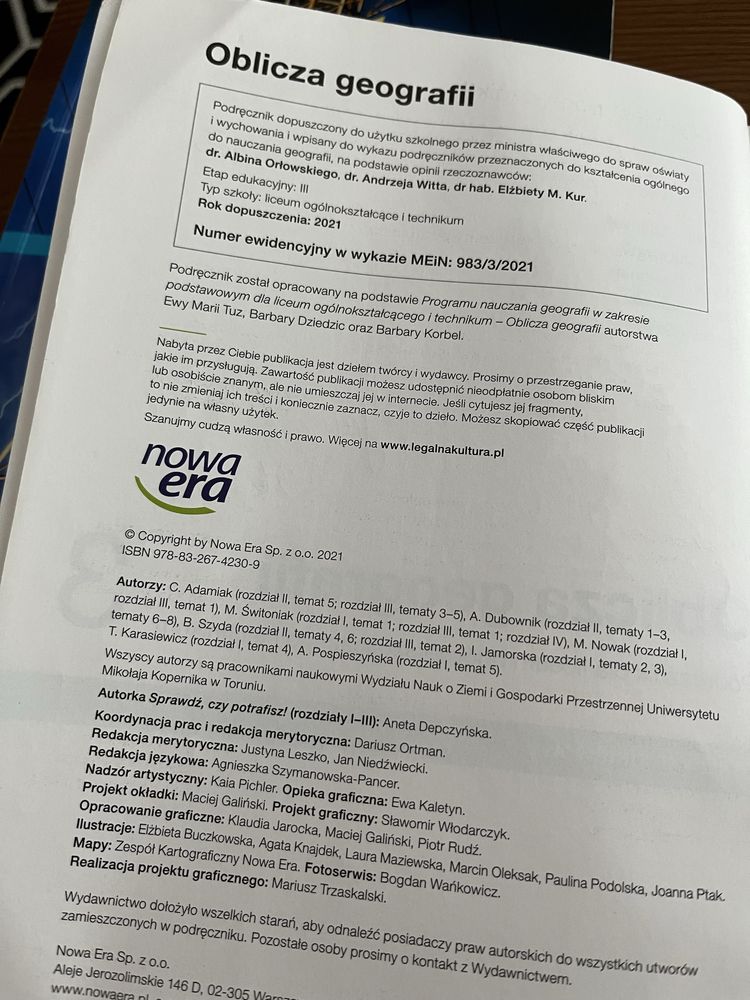 Oblicza geografii 3